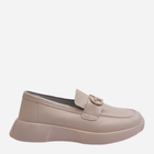 Loafersy damskie S.Barski LR490 41 Beżowe (5905677196757) - obraz 1