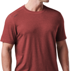 Футболка тактическая потоотводящая 5.11 Tactical PT-R Charge Short Sleeve Top 2.0 S Spartan Heather - изображение 6