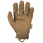 Тактичні рукавиці Mechanix Original Gloves Coyote Brown Size S - изображение 9