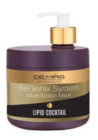 Липидная коктейль-маска для волос DeMira Professional ReGenix System Multi-Action Mask 500 мл