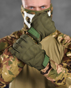 Зимние перчатки софтшел oliva 2XL - изображение 2