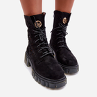 Жіночі черевики Ideally 40 Чорні (5905677653755) - зображення 7