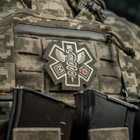 Нашивка M-Tac Paramedic (вышивка) Ranger Green - изображение 4