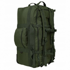 Сумка-рюкзак на колесах MIL-TEC Combat 118л Оливковая - изображение 4