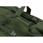 Сумка-рюкзак на колесах MIL-TEC Combat 118л Оливковая - изображение 14