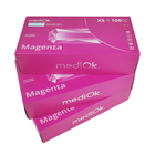 Рукавички нітрилові MediOk без тальку Magenta рожеві S 100 шт (0304678) - зображення 3