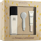 Zestaw do pielęgnacji twarzy Atashi Firmness and Brightness Odmładzające serum do twarzy 50 ml + Krem do skóry wokół oczu 15 ml + Masażer do twarzy (8429449103936 - obraz 1