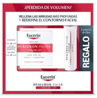 Набір для догляду за обличчям Eucerin Hyaluron-Filler + Volume-Lift Денний крем SPF 15 50 мл + Крем для шкіри навколо очей 15 мл (4005800331541) - зображення 1