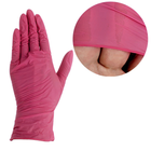 Перчатки нитриловые без талька розовые размер S 1 пара (0105458) - изображение 1