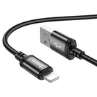 Кабель Lightning Hoco X89 Wind 2.4A Черный