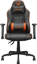 Крісло для геймерів Cougar Fusion S чорний з помаранчевим