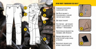 Тактичні штани M-Tac Aggressor Gen II Flex Black Size 32/30 - зображення 4