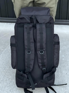Універсальна військова сумка, армійська сумка містка 70л тактичний рюкзак Хакі Чорний - зображення 3