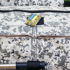 Універсальна сумка баул військова, армійський баул піксель Оксфорд 120 л тактичний баул-рюкзак - зображення 9
