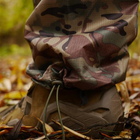 Тактический водозащитный комплект куртка и брюки с чехлом размер 2XL мультикам - изображение 12