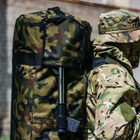 Універсальна сумка баул військова, армійський баул камуфляж Оксфорд 100 л тактичний баул-рюкзак - зображення 6