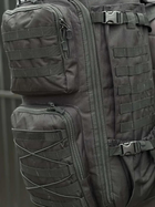Универсальная сумка каркасная военная, армейская сумка вместительная 90л тактический рюкзак Черный - изображение 5