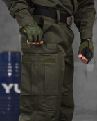 Тактичний військовий костюм Union ( Кітель + Штани ), Камуфляж: Олива, Розмір: L - зображення 7