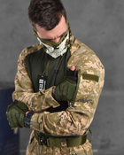 Тактичний військовий польовий костюм Compact ( Убакс + Штани ), Камуфляж: Піксель, Розмір: M - зображення 4