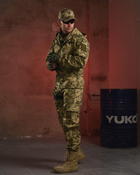 Тактический военный костюм AX/13 ( Китель + Штаны ), Камуфляж: Пиксель, Размер: S - изображение 3