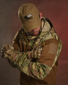 Тактичний військовий польовий костюм гірка Apach ( Кітель + Штани ), Камуфляж: Мультикам, Розмір: M - зображення 6