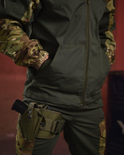 Тактический военный полевой костюм горка Varan ( Китель + Штаны ), Камуфляж: Мультикам, Размер: L - изображение 6