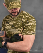 Тактичний військовий польовий костюм Combat ( Футболка + Штани ), Камуфляж: Піксель ЗСУ, Розмір: XL - зображення 4