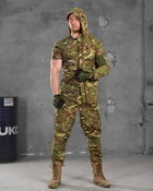 Тактичний військовий польовий костюм Undertrac ( Кітель + Футболка + Штани ), Камуфляж: Мультикам, Розмір: M - зображення 1