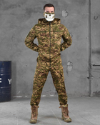 Тактичний військовий польовий костюм гірка Ahiles ( Кітель + Убакс + Штани ), Камуфляж: Піксель, Розмір: M - зображення 3