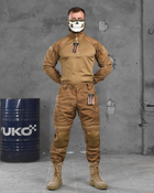 Тактический военный полевой костюм Polygon ( Убакс + Штаны ), Камуфляж: Койот, Размер: S - изображение 3