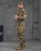 Тактический военный полевой костюм уставной Hunter ( Китель + Штаны ), Камуфляж: Мультикам, Размер: XXL - изображение 3