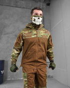 Тактичний військовий польовий костюм гірка Ahiles ( Кітель + Штани ), Камуфляж: Мультикам, Розмір: S - зображення 4