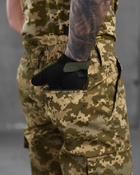 Тактичний військовий польовий костюм Combat ( Футболка + Штани ), Камуфляж: Піксель ЗСУ, Розмір: L - зображення 8