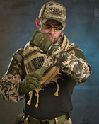 Тактичний військовий польовий костюм Hunter ( Убакс + Штани ), Камуфляж: Піксель, Розмір: L - зображення 5