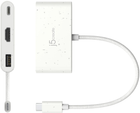 Adapter J5create JCA379EW USB-C HDMI USB Type-A White (JCA379EW-N) - obraz 3