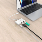 Adapter J5create JCA379EW USB-C HDMI USB Type-A White (JCA379EW-N) - obraz 4