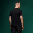 Футболка Basic Military T-Shirt с авторским принтом NAME. Черная. Размер XL - изображение 4