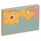 Альбом для малювання YES Flowers А4 30 аркушів крафт (130582)