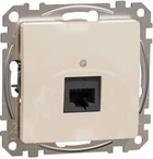 Розетка комп'ютерна Schneider Electric Sedna Design внутрішня RJ45 кат. 5е UTP Бежева (SDD112451)