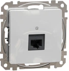 Розетка комп'ютерна Schneider Electric Sedna Design внутрішня RJ45 кат. 5е UTP Алюміній (SDD113451)