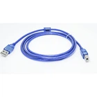 Кабель USB 2.0 AM/BM 1.5 m Синий для принтера (101020)