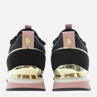 Жіночі кросівки U.S. Polo Assn uspfrisby004w-blk 36 Чорні (8055197449776) - зображення 4