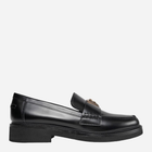 Loafersy damskie skórzane Guess gssflpshalea14black 40 Czarne (7626101094606) - obraz 1