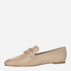 Loafersy damskie skórzane Guess gssfljisalea14natu 36 Beżowe (7626101682124) - obraz 3