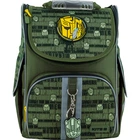 Рюкзак школьный каркасный Kite Transformers TF24-501S 35x25x13 см хаки