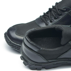 Тактичні кросівки літні PAV 304 чорні шкіряні прошиті 44 - зображення 9