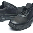 Тактичні кросівки літні PAV 304 чорні шкіряні прошиті 44 - зображення 10