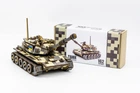 Дерев'яний 3D конструктор PuzzleOK "Танк"
