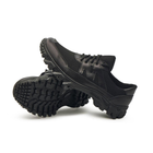 Тактичні кросівки літні PAV 307 чорні шкіряні сітка прошиті 42 - зображення 7