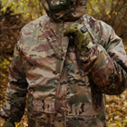 Тактический водозащитный дождевик костюм комплект куртка и брюки с чехлом размер XL мультикам - изображение 6